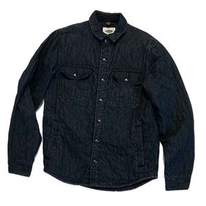 Denim Button Down Jacket